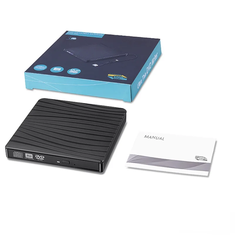 Портативный USB 3 0 DVD-ROM Оптический привод внешний тонкий CD ROM дисковый ридер