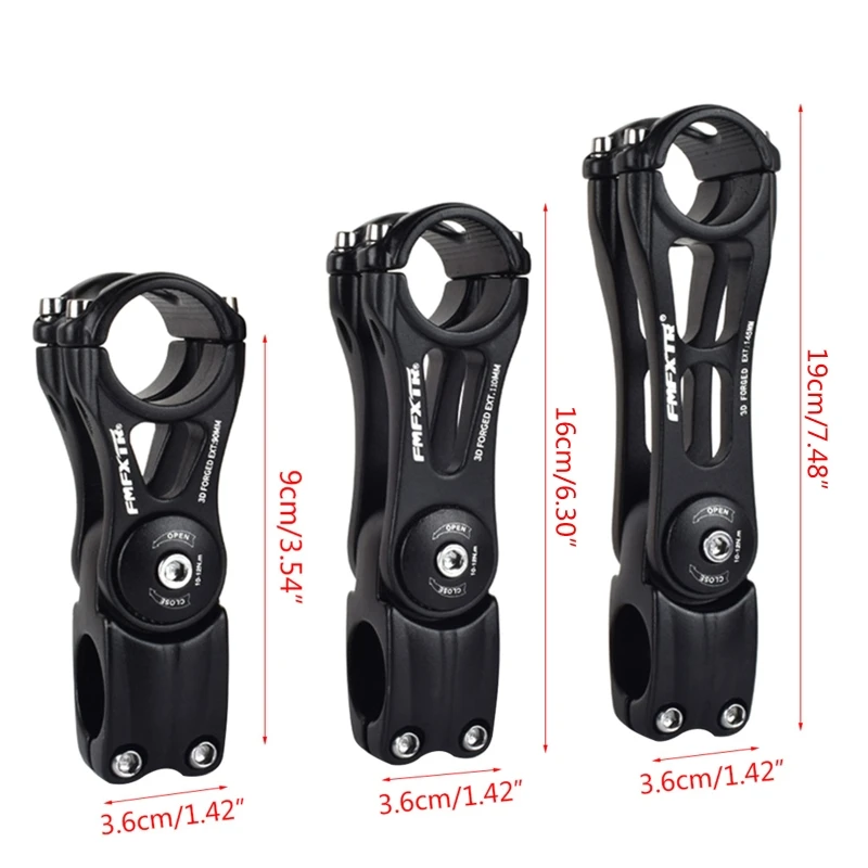 Вынос YY из алюминиевого сплава MTB вынос 90/110/145 мм короткий руля