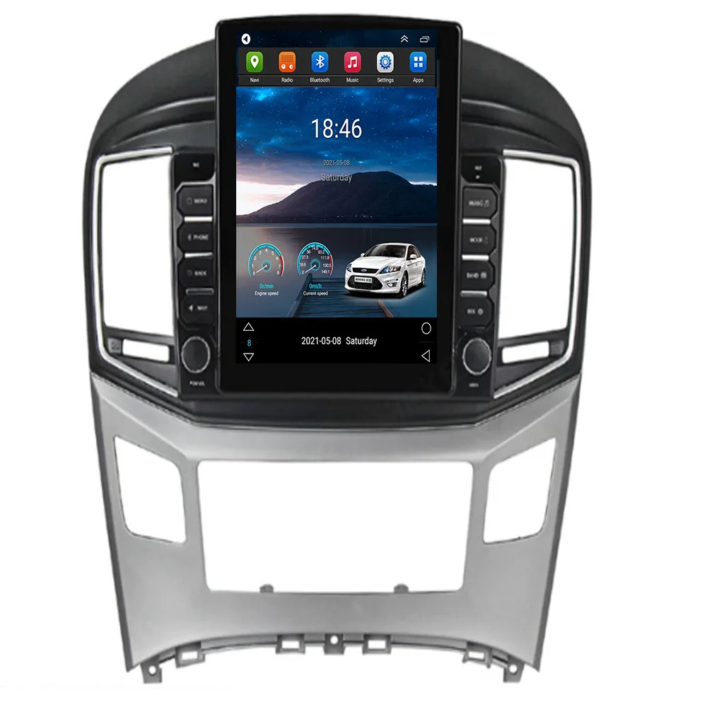 

For Tesla Style 2Din Android 12 Car Radio For Hyundai H1 Grand Starex 2015+ Multimedia Video Player GPS Stereo Carplay DSP RDS