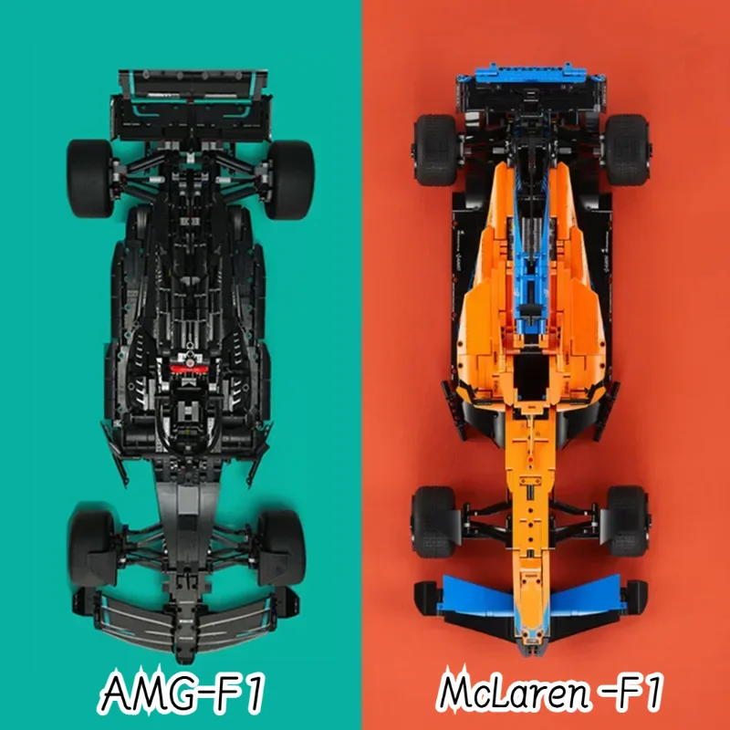 Технические блоки игрушки F1 скоростные гонки формула 1 спортивный автомобиль