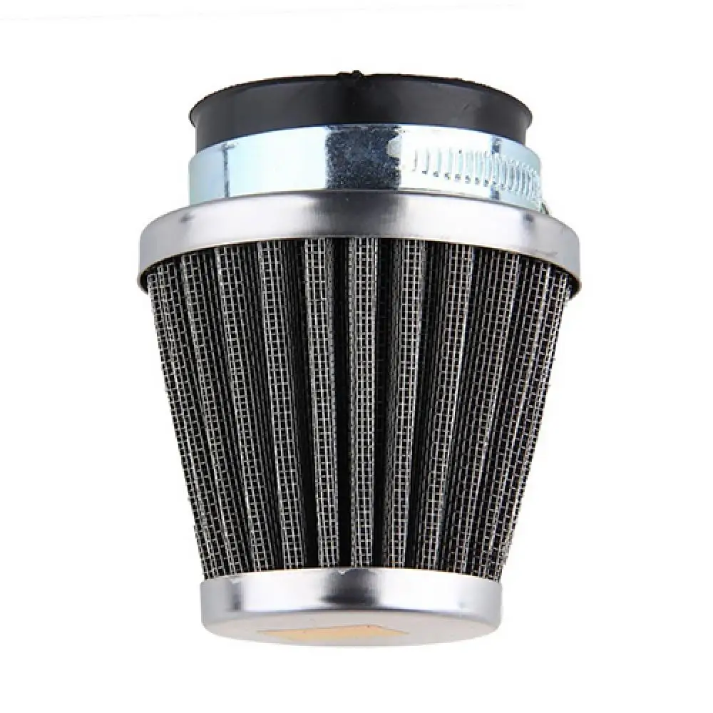 

Air Filter Universal Motorcycle Accessories Metal 35mm 35mm-60mm Oval Metallic Clamp-on Refit Intake Funnel Air Filter