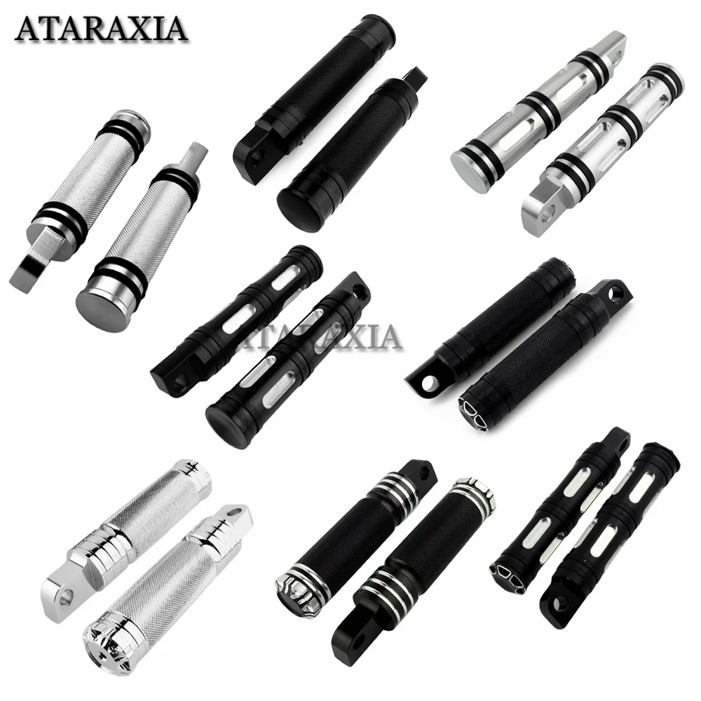 CNC Алюминиевые мотоциклетные подножки мужское крепление подножка для Harley Davidson H-D