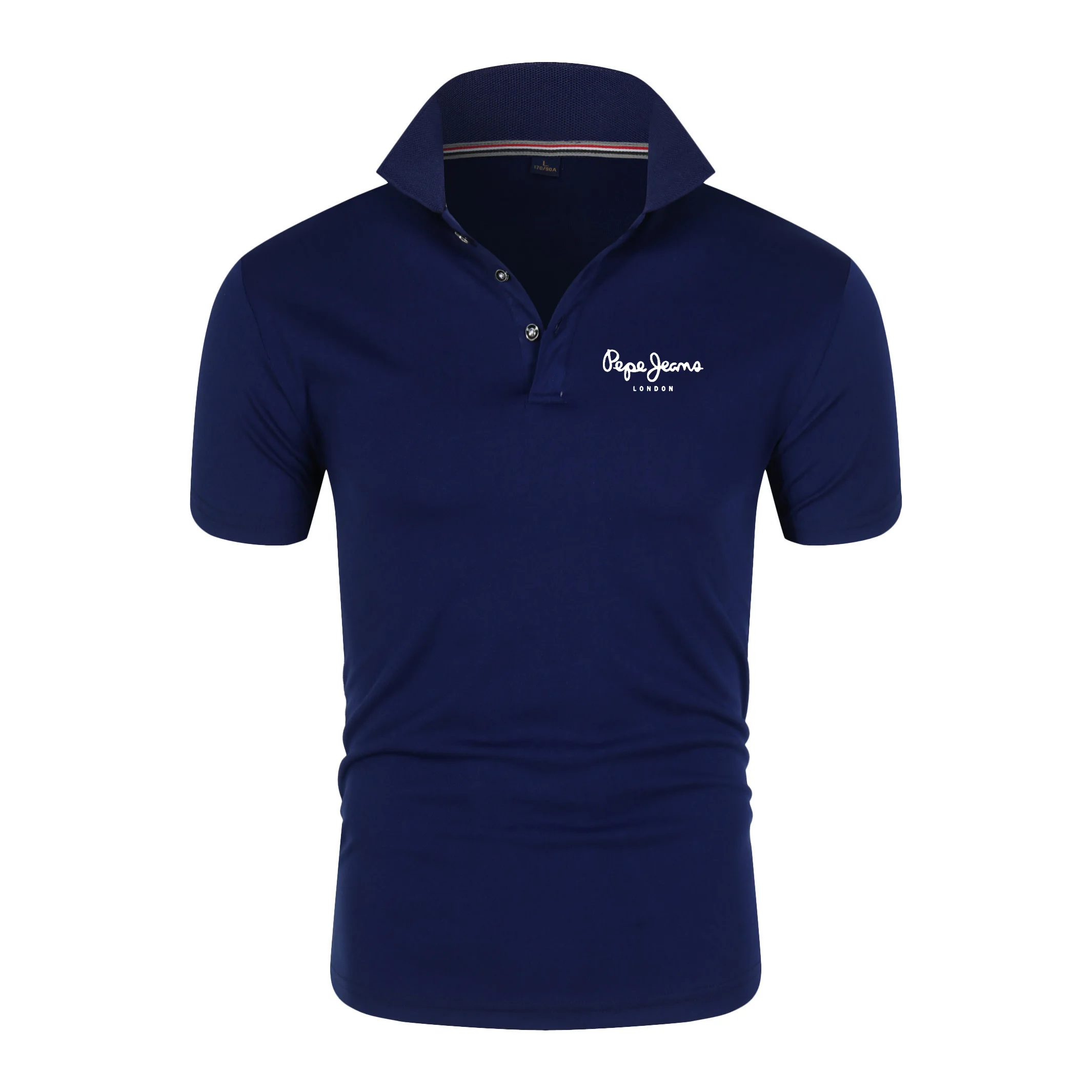 

Рубашка-поло Мужская/женская с вышивкой, короткий рукав, хлопок, повседневная майка для гольфа, лето