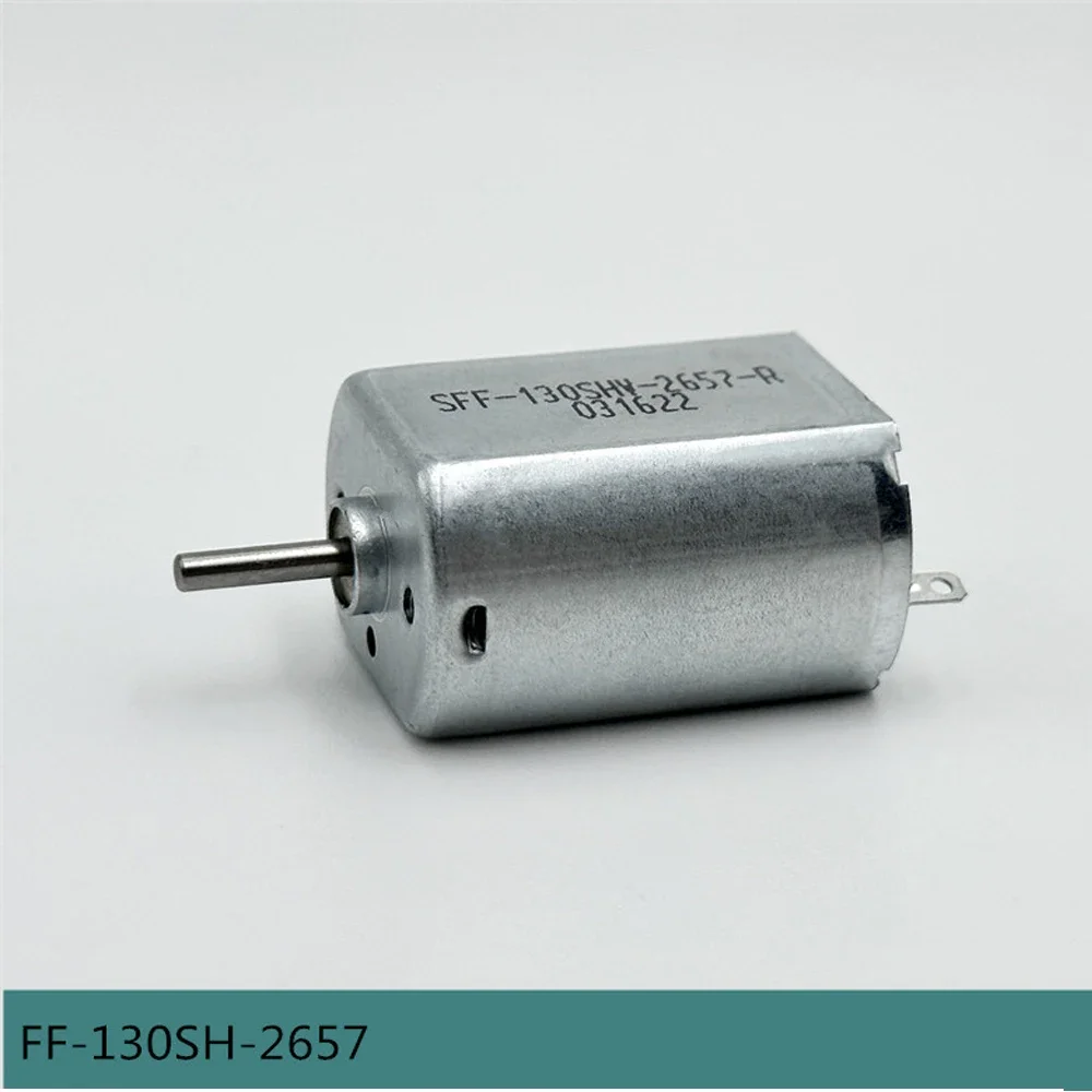 Micro 130 Двигатель постоянного тока Железная задняя крышка Щетка из драгоценного