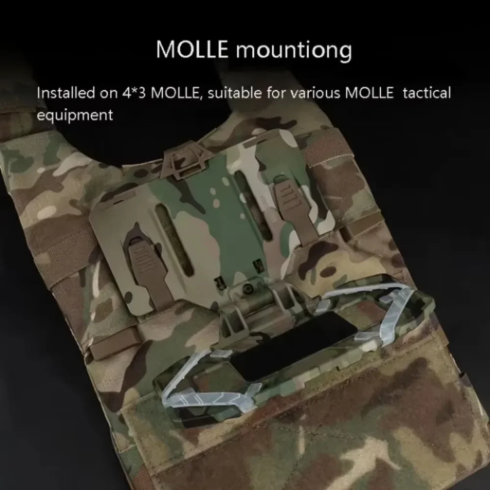 Размер 4 7-6 7 дюйма тактическая складная навигационная плата MOLLE CS чехол для