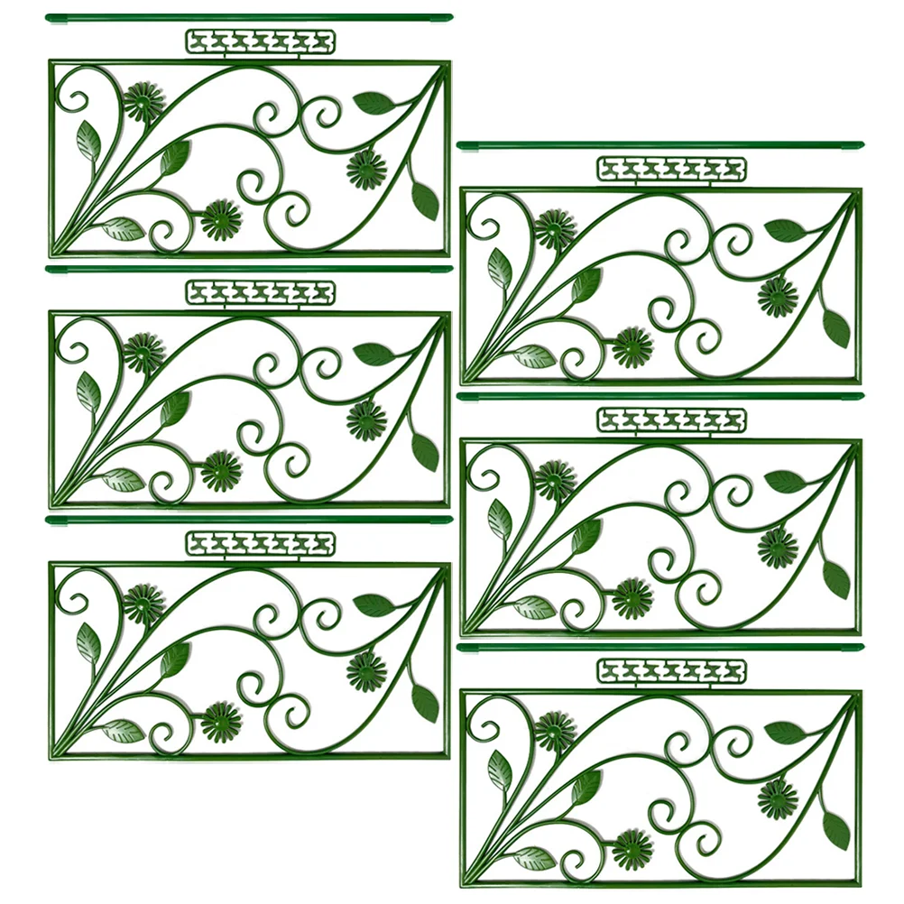 

6 Pcs Stake Support Trellis Climbing Garden Decor Morning Glory Supporting Racks Orchid