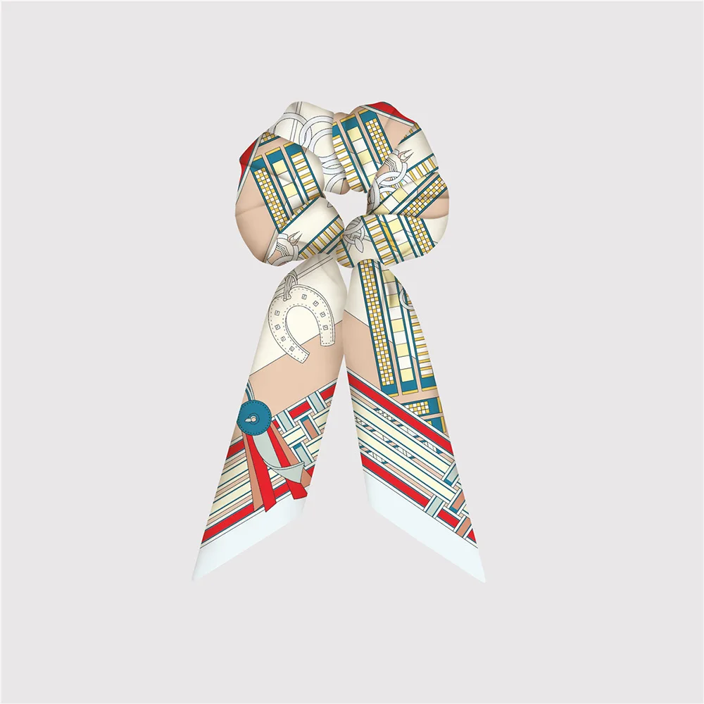 Резинки для волос из натурального шелка крупные эластичные заколки хвоста