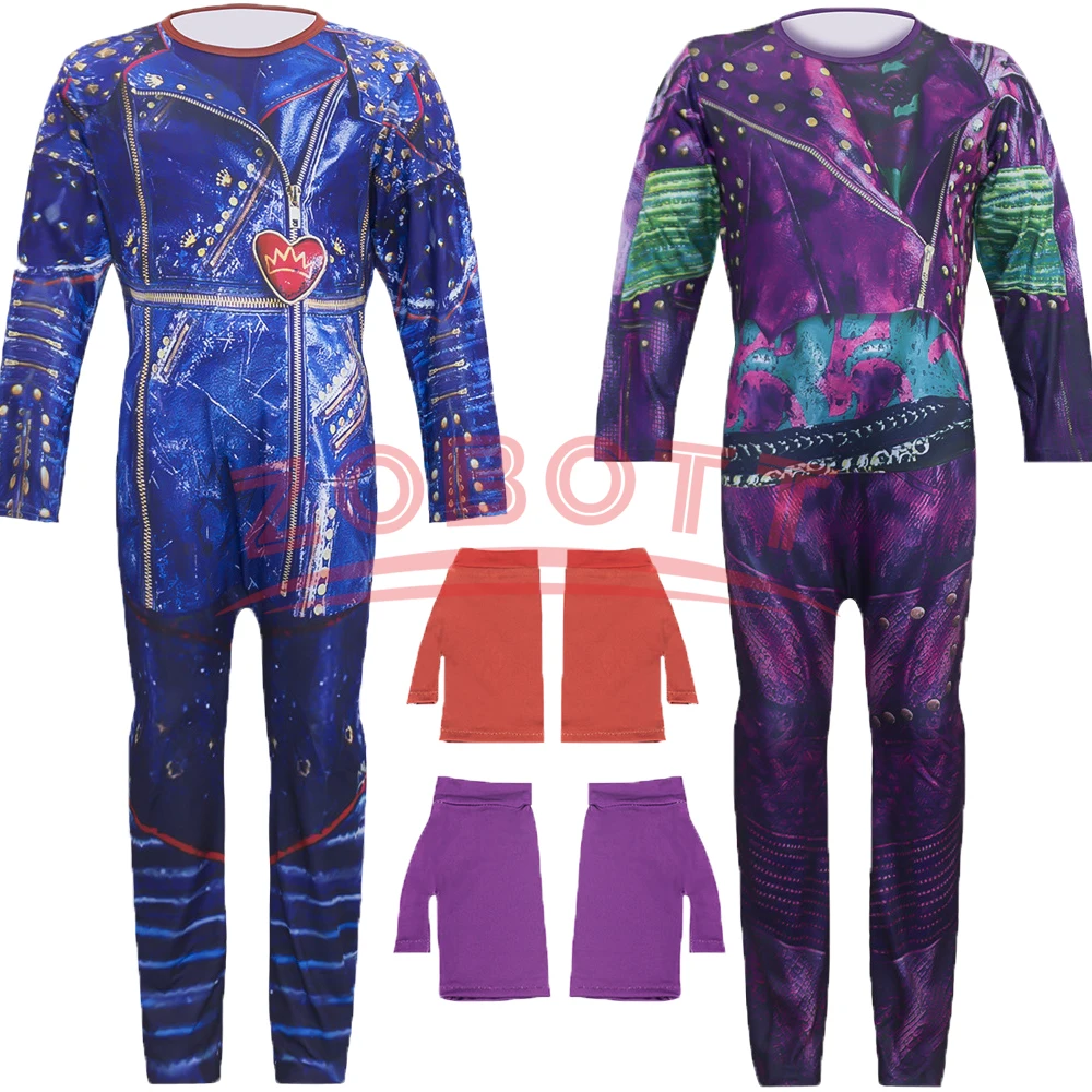 Костюм для косплея Одри Эви злых Малов костюм Хэллоуина детей маскировка