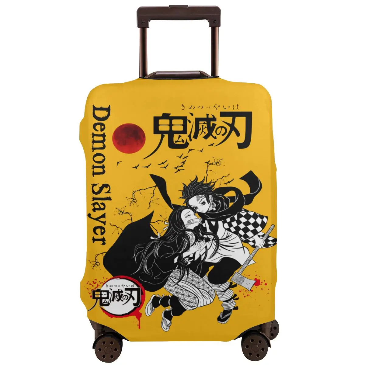 

Моющийся защитный чехол для багажа Kimetsu No Yaiba для путешествий