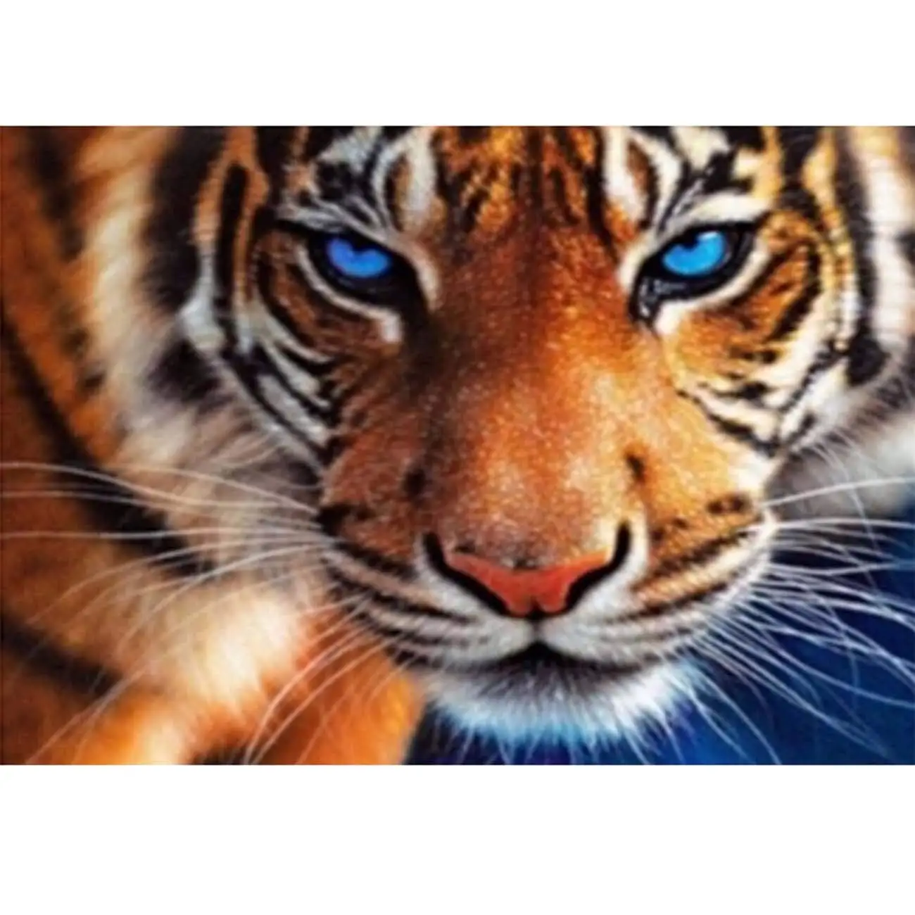 

5D Diamond Painting Yellow Tiger Full Drill by Number Kits for Adults, DIY Diamond Set Arts Craft Decorations a0018