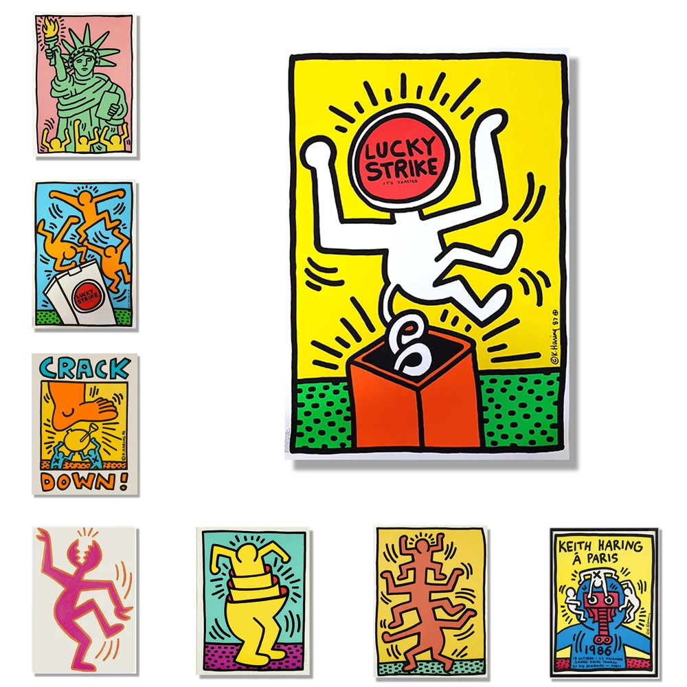 

Кит искусство выставки картины плакат Пиза абстрактная печать винтажная поп Картина на холсте художественный Декор роспись домашняя комна...