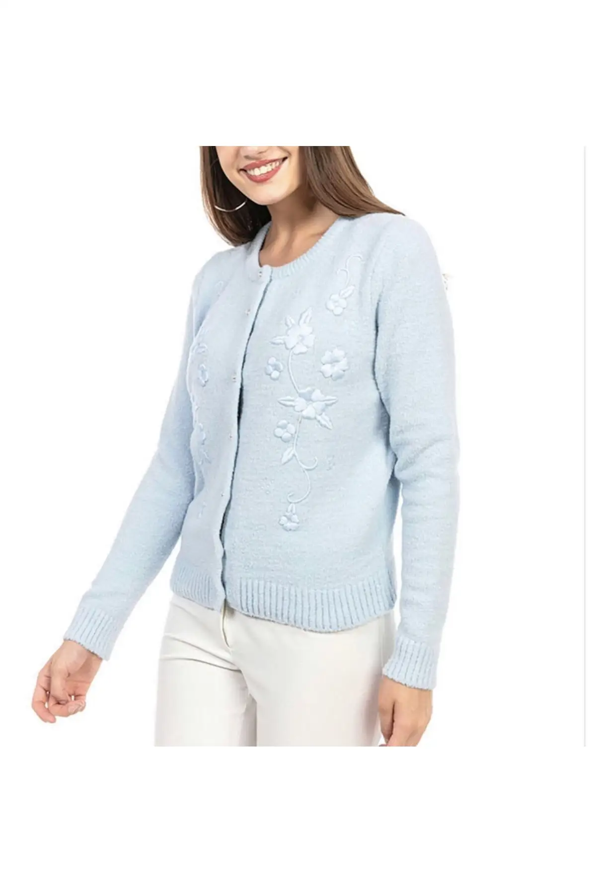 

Women's Cardigan Casual Knitted High Quality Fashion Cardigan Sweaters Loose Sweater Jumper