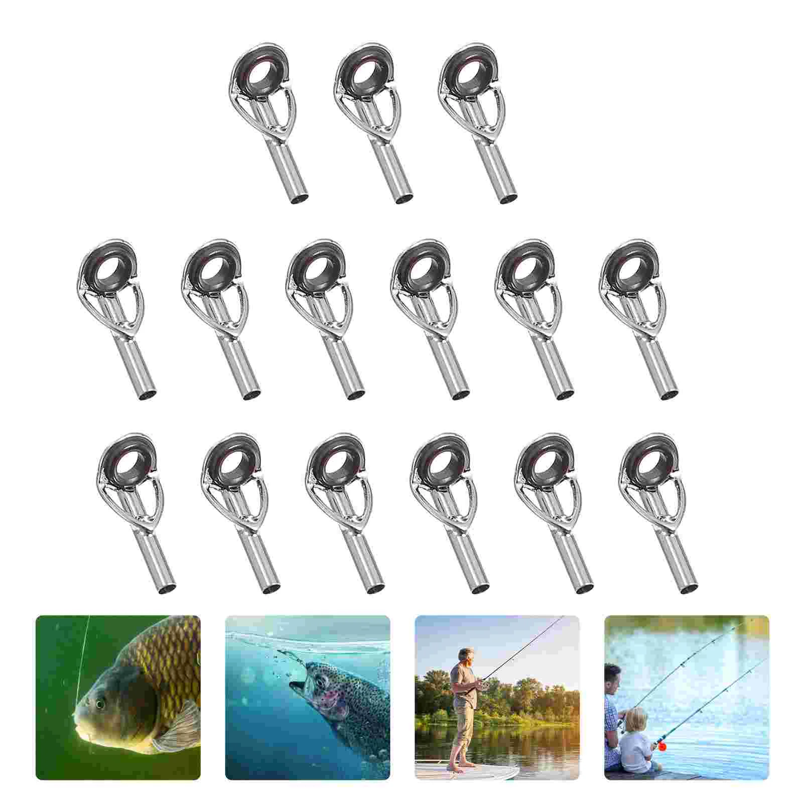 

Rock Fishing Accessories Wire Suit Rod Tip Repair Kit Accessory Tips Guides Lure