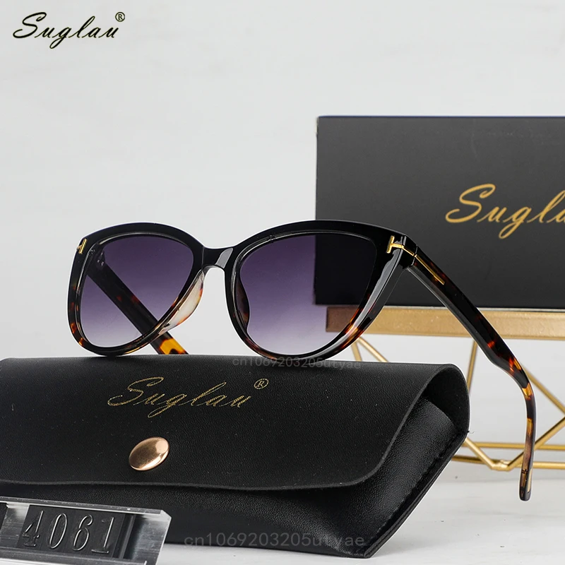 Овальные леопардовые модные солнцезащитные очки для мужчин и женщин роскошные