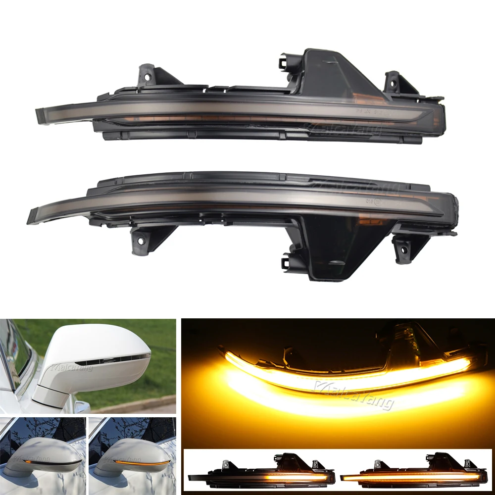 

Dynamic Turn Signal LED Side Wing Rearview Mirror Sequential Indicator Blinker Repeater Light For Audi A7 S7 RS7 4G8 2010-2017
