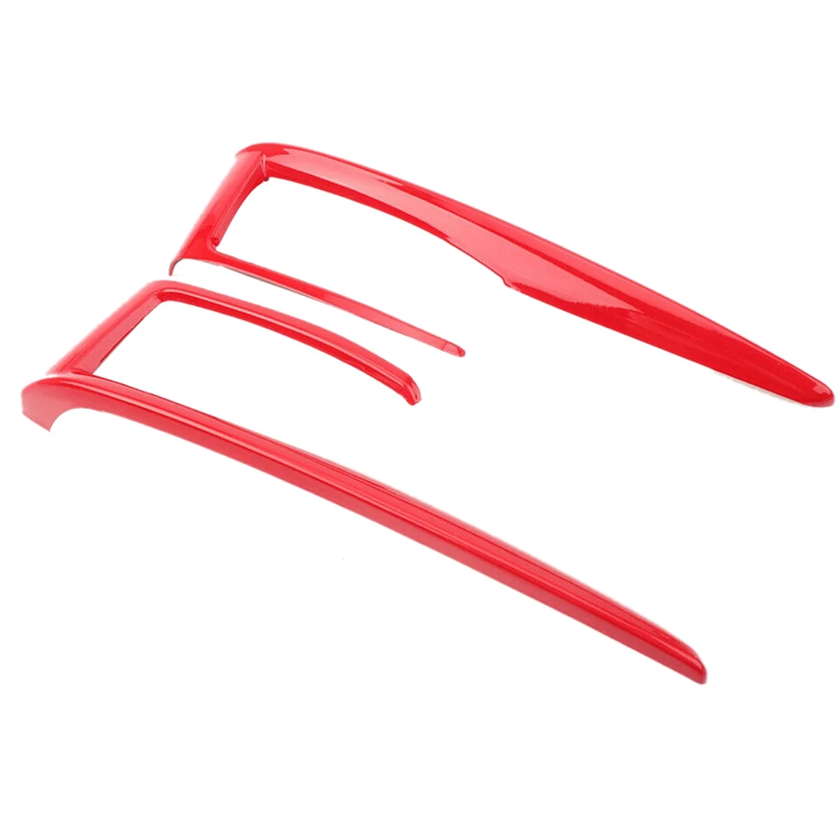 Автомобильная красная рамка переключения передач для Honda Civic 10 поколения 2016 2017 2018