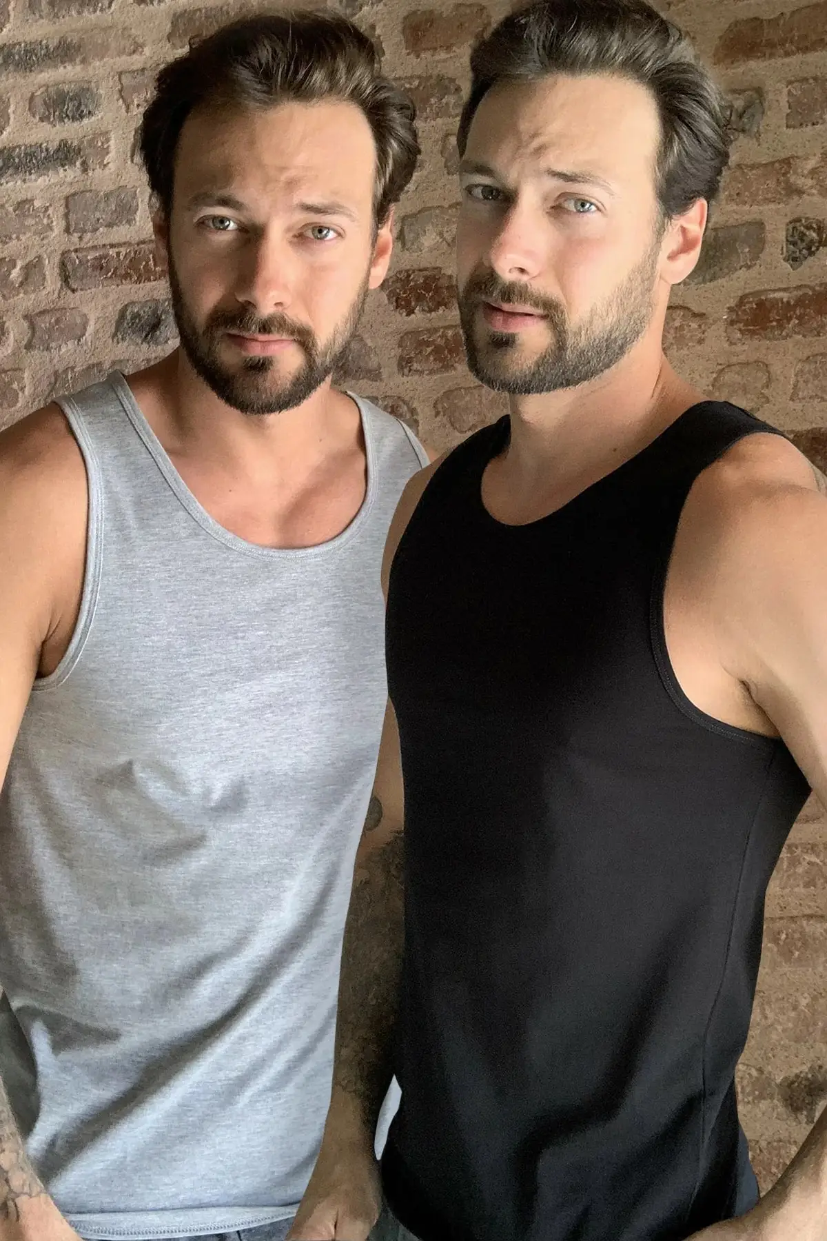 

Men's Slim Fit 2 pack Basic athlete TMNSS20AL0077