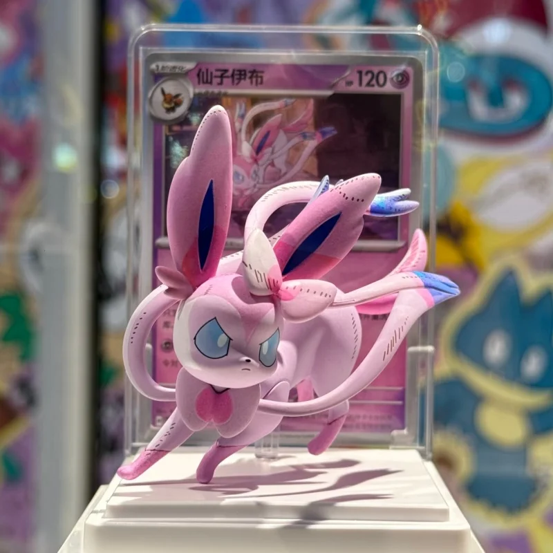 Фото Коллекционный набор Pokemon 2026: Оригинальный Eevee Set PTCG Dream Brush Blind Box, Третья серия, Аниме-модель для демонстрации, Подарок на день рождения №3