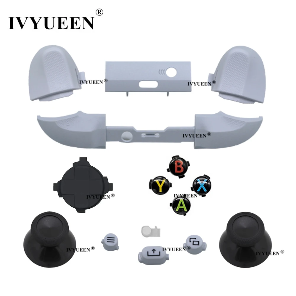 

IVYUEEN for Microsoft Xbox Series X S Controller RB LB RT LT Bumper Trigger ThumbStick Dpad Action Buttons Mod Kit Accessories