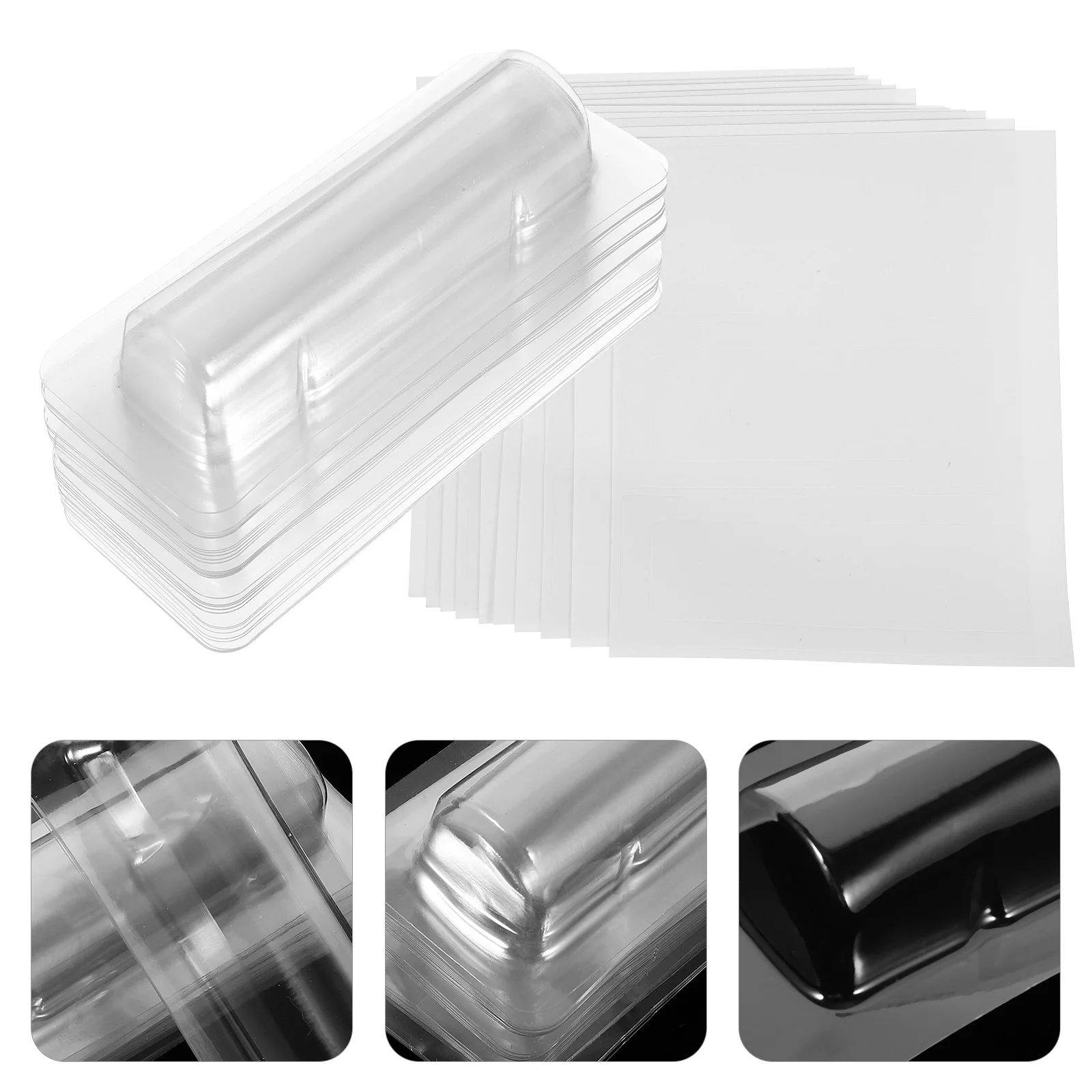 Прозрачная губная помада подарочные пакеты для бальзама прозрачный держатель