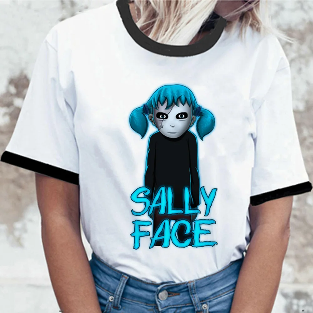Футболка женская графическая в стиле Харадзюку y2k манга 2000s