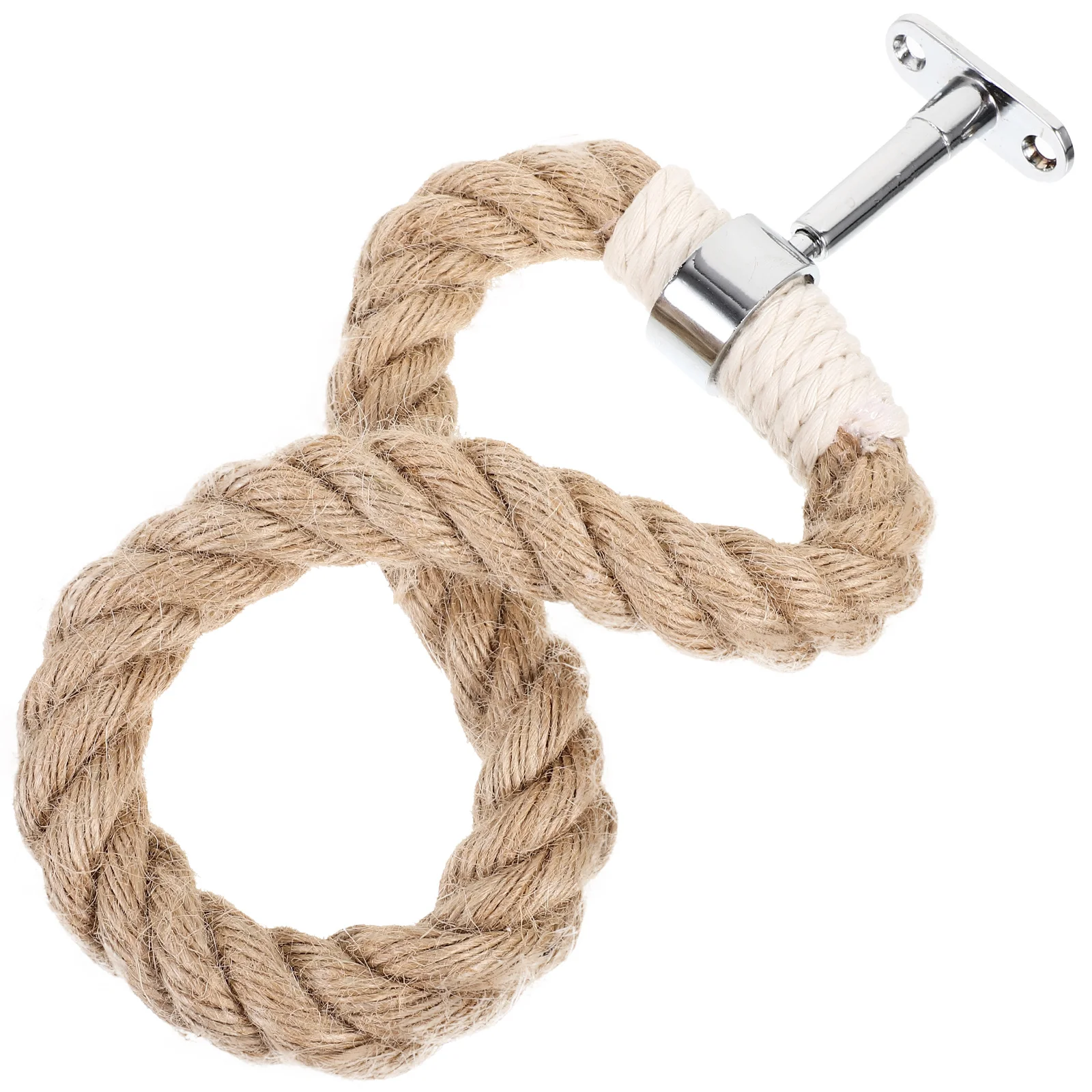 

Towel Rack Wall Hanger Hand Racks Bathroom Rustic Toilet Paper Holder Wall-mounted Rope Style Rings Home Decor