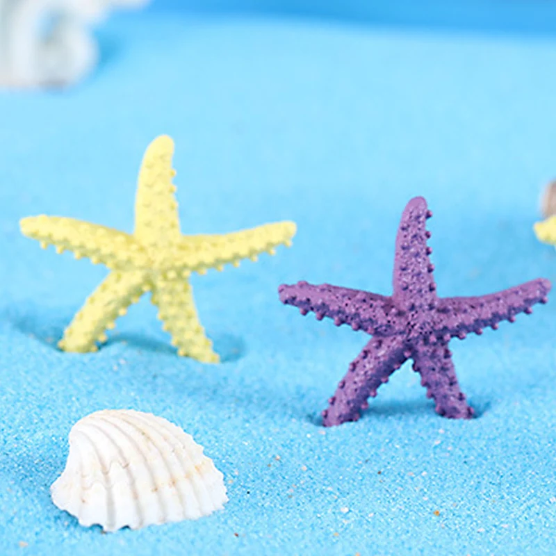 2 шт. украшение для аквариума средиземноморская смола морские звезды