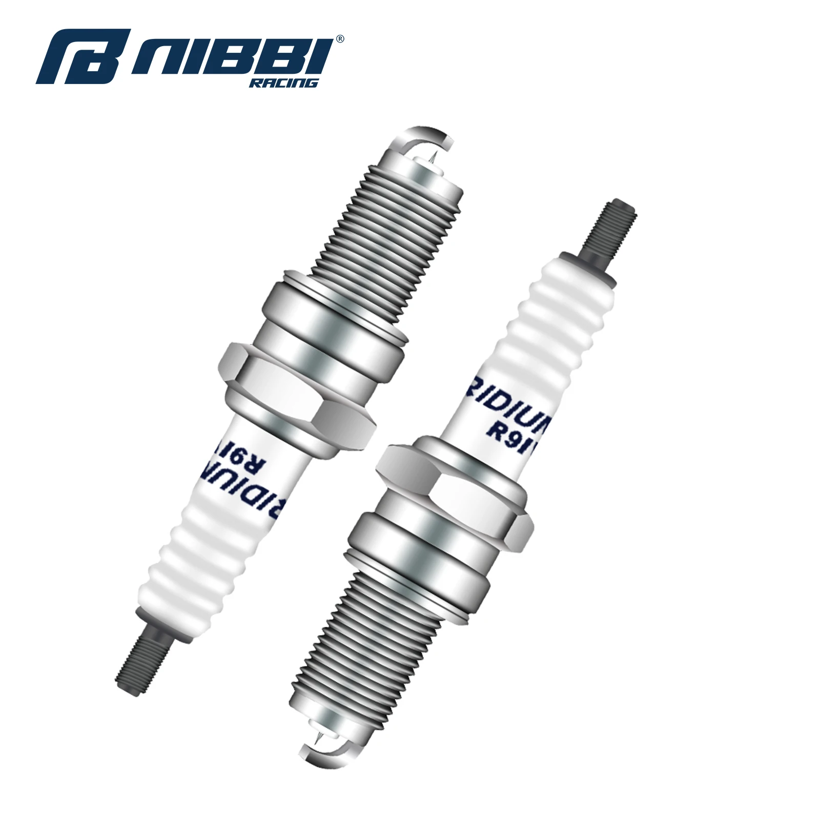 NIBBI R9IV Spark Plug Honda Spark Plugs Replace for CR9EIX fit ZHONGSHEN NC250 Engine SUZUKI YAMAHA KAWASAKI Dirt Bike