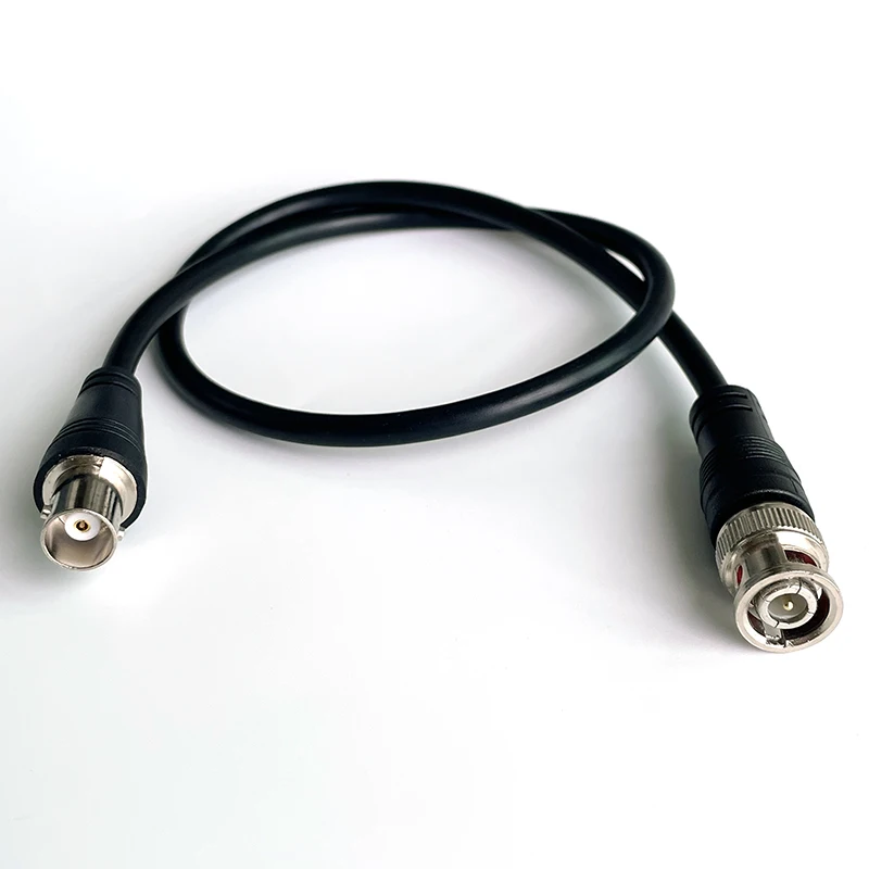 

Адаптер BNC «Папа-папа» «мама», кабель с двойной головкой, видео разъем, удлинитель, провод для камеры видеонаблюдения, аксессуары, 0,5 метра