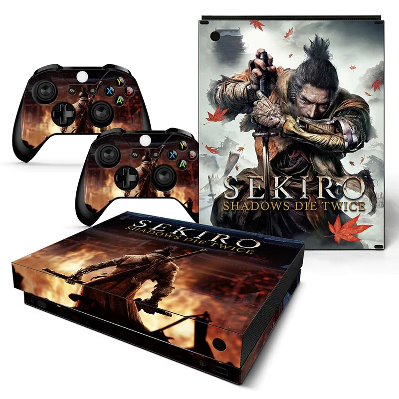 Наклейка на корпус из ПВХ для консоли Xbox One X и контроллеров Sekiro