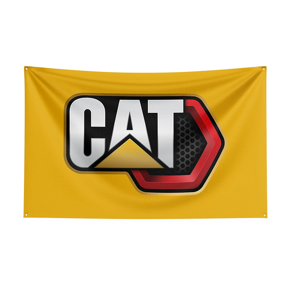 

3x5Ft CATs Flag Polyester Printed Mechanical Tool Banner For Decor ft Flag Decor,flag Decoration Banner Flag Banner