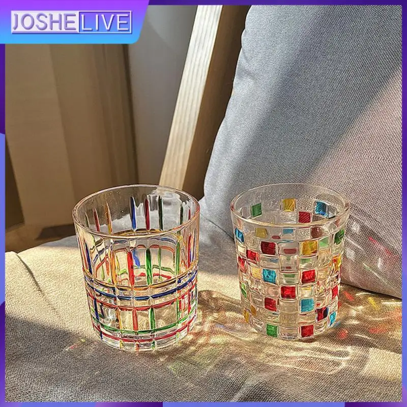 

Для напитков дома вечерние бар клуб виски стекло для виски портативное ручная роспись различные стили стеклянная кофейная чашка креативная 2023