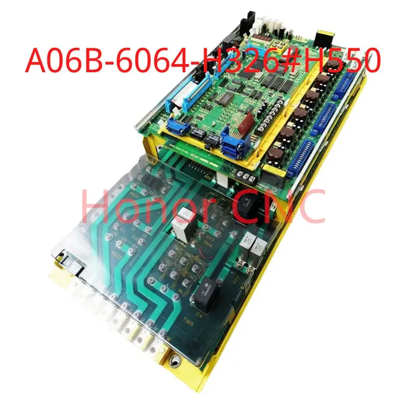 

Б/у Технические характеристики # H550 FANUC A06B 6064 H322 сервопривод Ampilifer Module