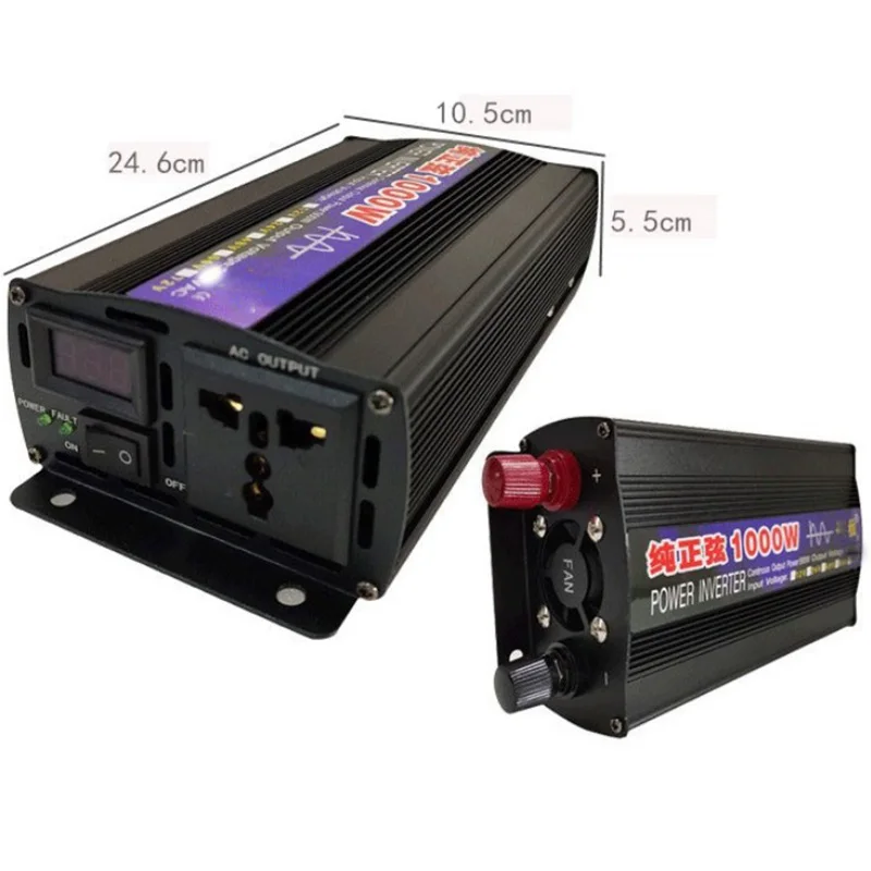 

Inverter 12v 220v Pure Sine Wave 3000W4000W5000W European Regulation Inverter 12V24V to 220V60HZ Home
