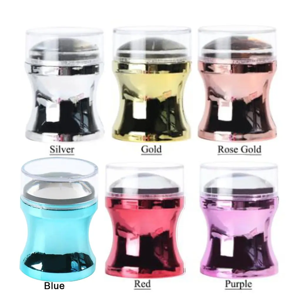 

Nail Stamp Silicone Nail Stamper Body Jelly Nails Template Tools For DIY Nail Nail Template Transfer Tool