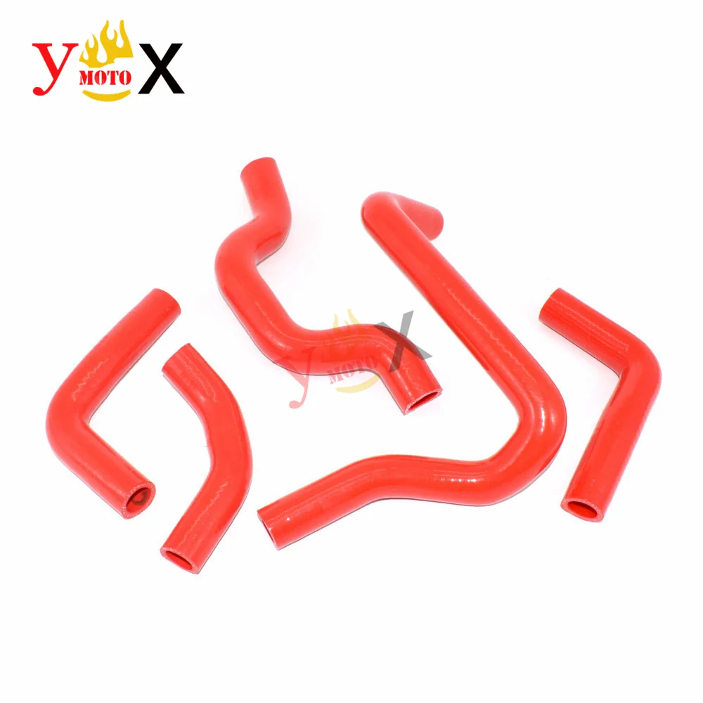 Мотоциклетный красный/синий силиконовый шланг радиатора Monster950 трубы с водяным