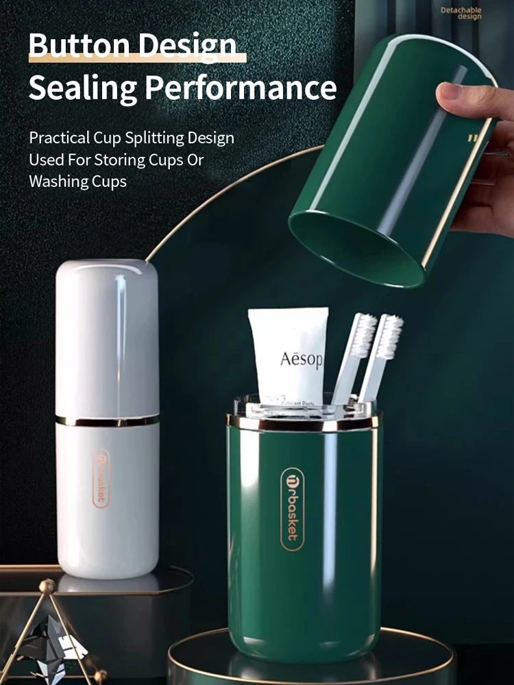 Портативная дорожная чашка для туалета минималистичный набор чашек туалетных