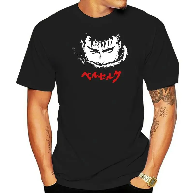 

Berserkers Anime Manga T-shirt For Men Dropshipping Summer Short Sleeve Cotton Plus Size Custom Team Tee 4XL 5XL 6XL