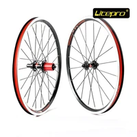 new litepro k fun 20 inch 406 bike bicycle v brake wheelset refit for sp8 vp18