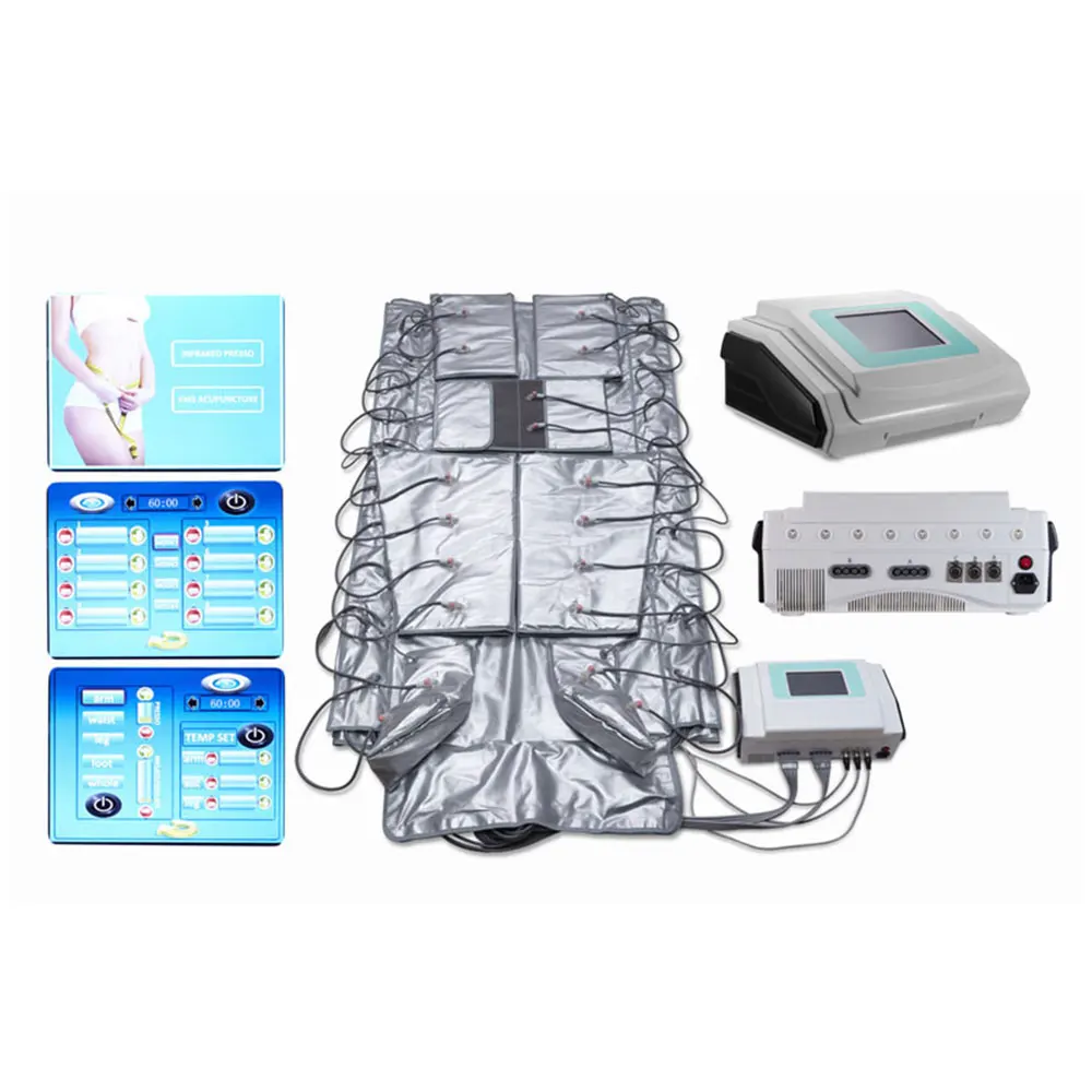 

Pressotherapy Machine Lymphatic Massager With EMS Full Body Sliming Suit for Salon Spa Use Reduce Weight High Quality Hot Sale