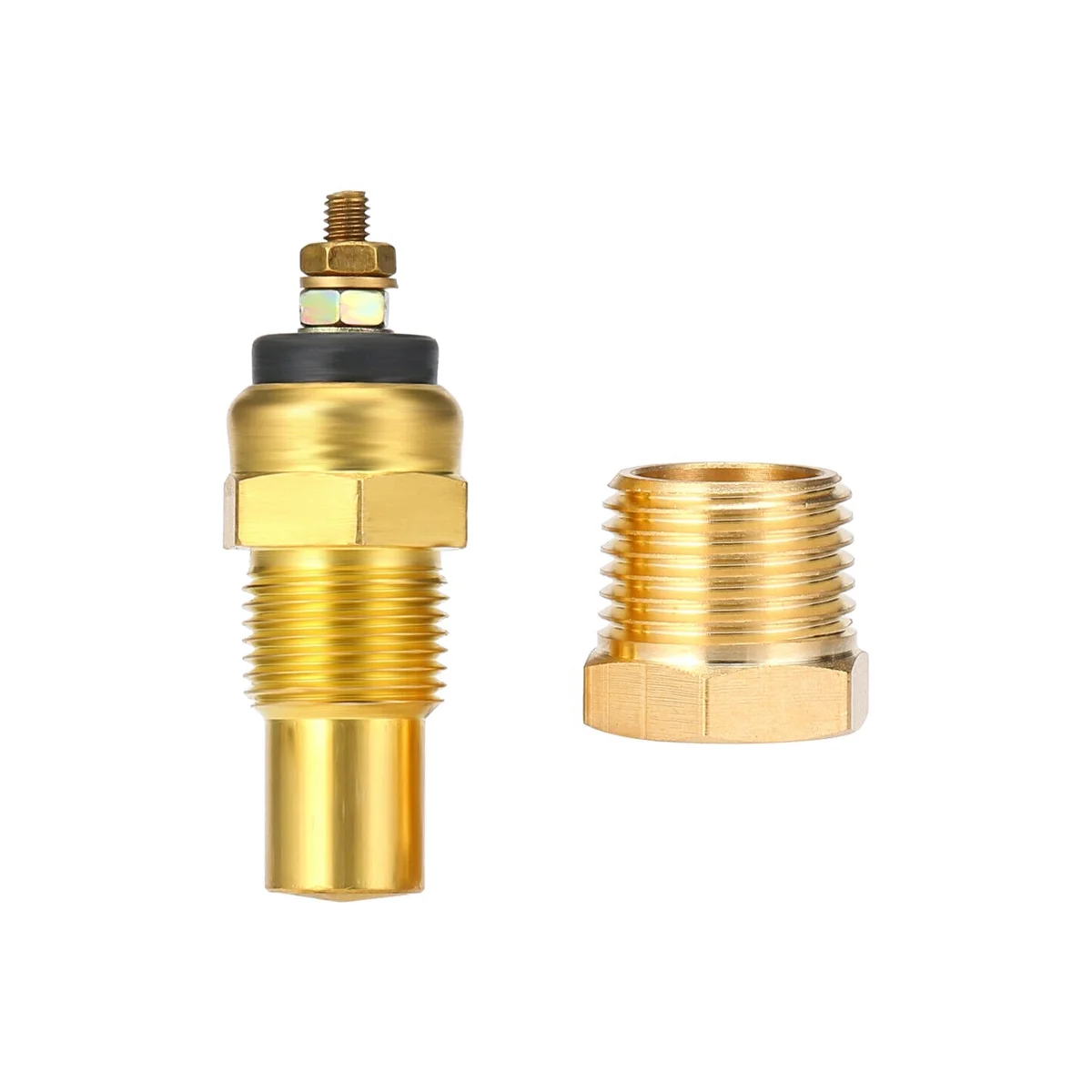 

165 °F до 185 °F NPT 3/8 Автомобильный Вентилятор охлаждения двигателя, электрический вентилятор, термостат, переключатель температуры, автомобильные аксессуары