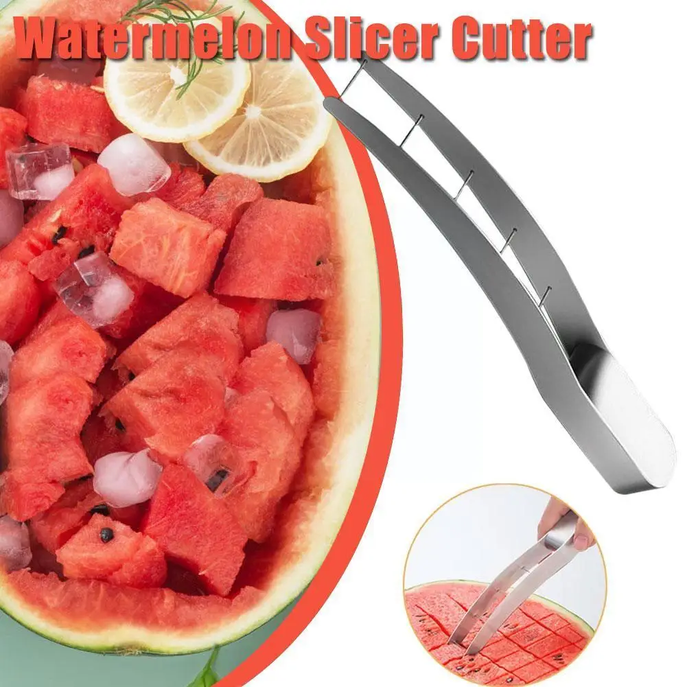 

Watermelon Slicer Cutter Artifact Slicing Knife Kitchen Gadgets And Tool Vegetable Accessories Corer Steel Knife L3z2