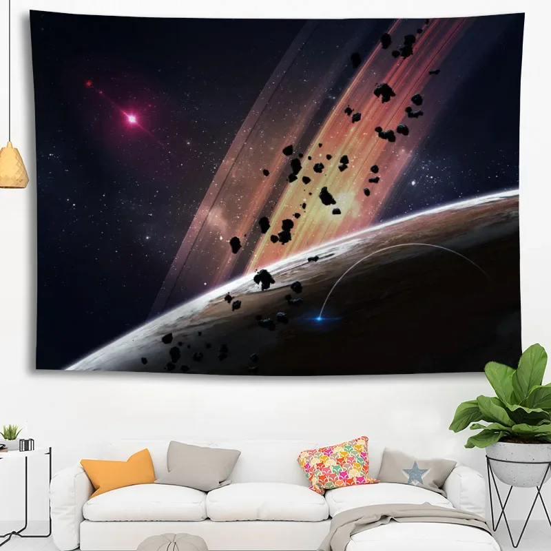 Высококачественный настенный гобелен на заказ с изображением звездного неба