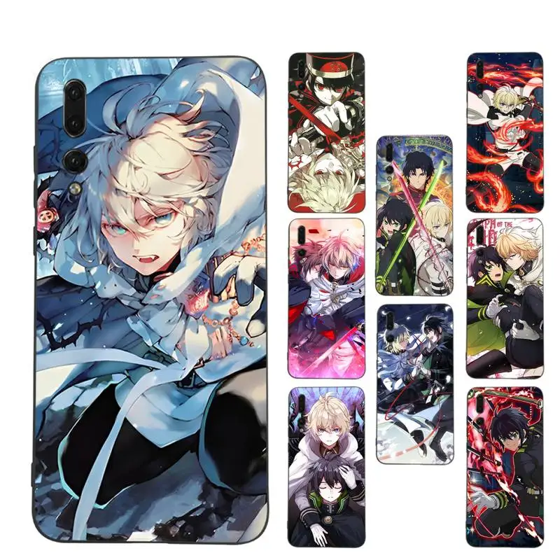 

Anime Owari no Seraph Of The End Phone Case Soft Silicone Case For Huawei P 30lite p30 20pro p40lite P30 Capa