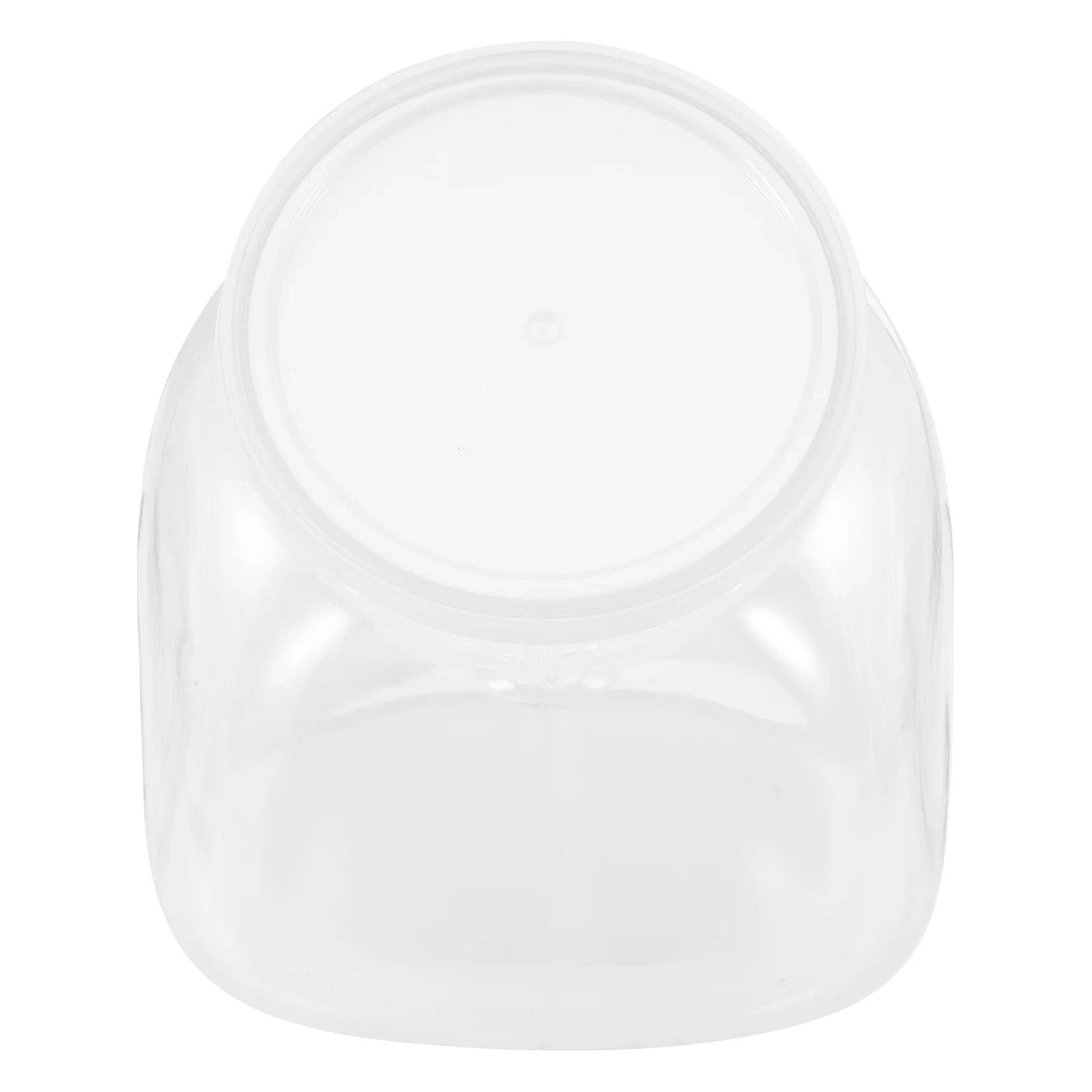 

Plastic Candy Jars Clear Plastic Jars with Lids Countertop Display Containers 1500ml