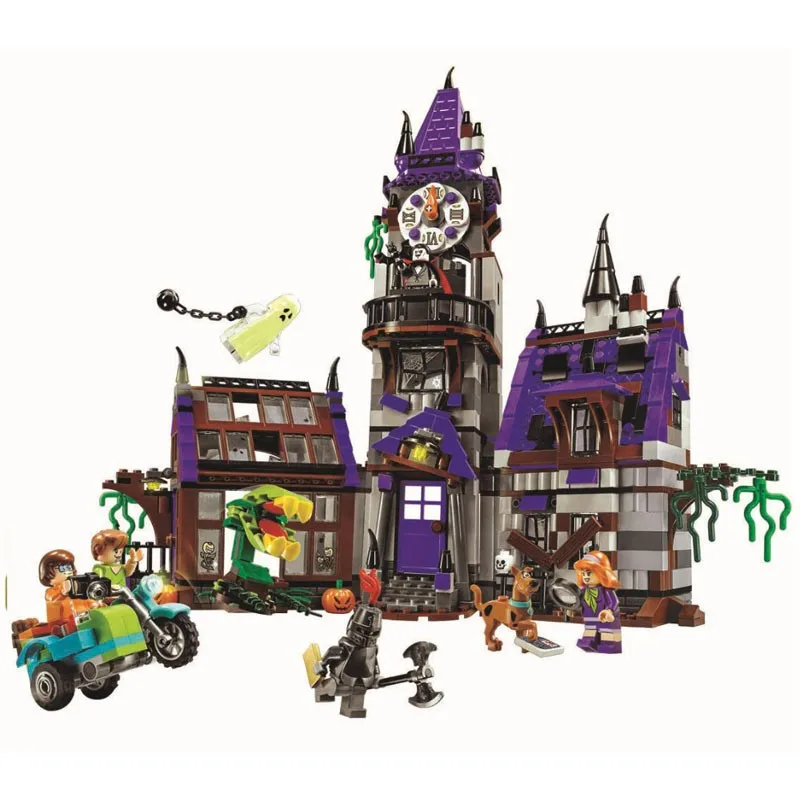 10430 10428 10429 10732 строительные блоки Scooby The загадочный автобус здание кирпичи игрушки