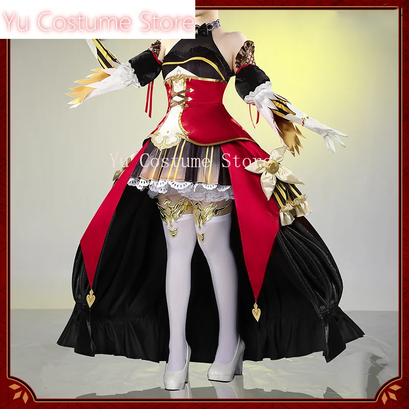 Yu Костюм Umamusume: Pretty Derby Gentildonna Косплей Cos Game Аниме Вечеринка Униформа Хэллоуин