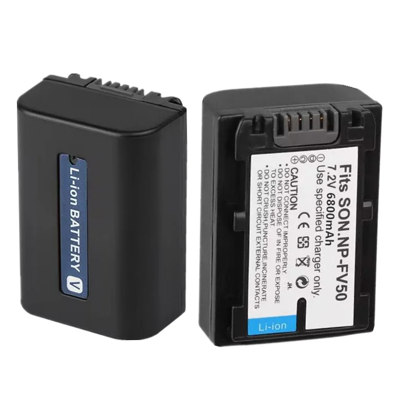 

Фотокамера 6800 мАч NP-FV50 FV50 Akku для Sony HDR- CX580E CX700E CX760E CX360E PJ10E PJ30E HDR-XR350E XR550E XR260E XR150E Kamera