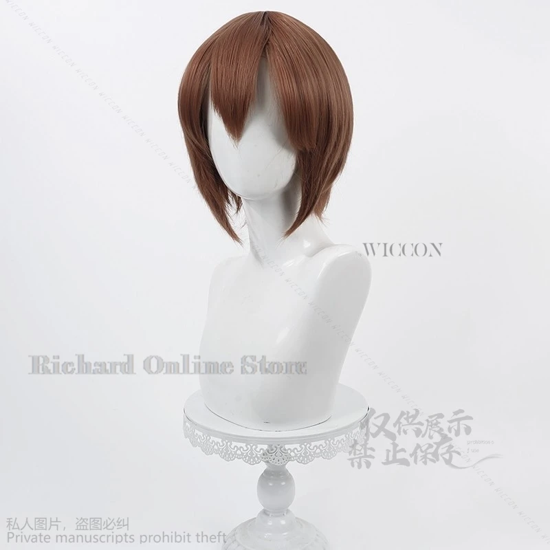 Аниме Shikanoko Nokonoko Shitantan Noko Косплей Парик Рог Короткие Волосы Hino Minami JK School My Deer Friend