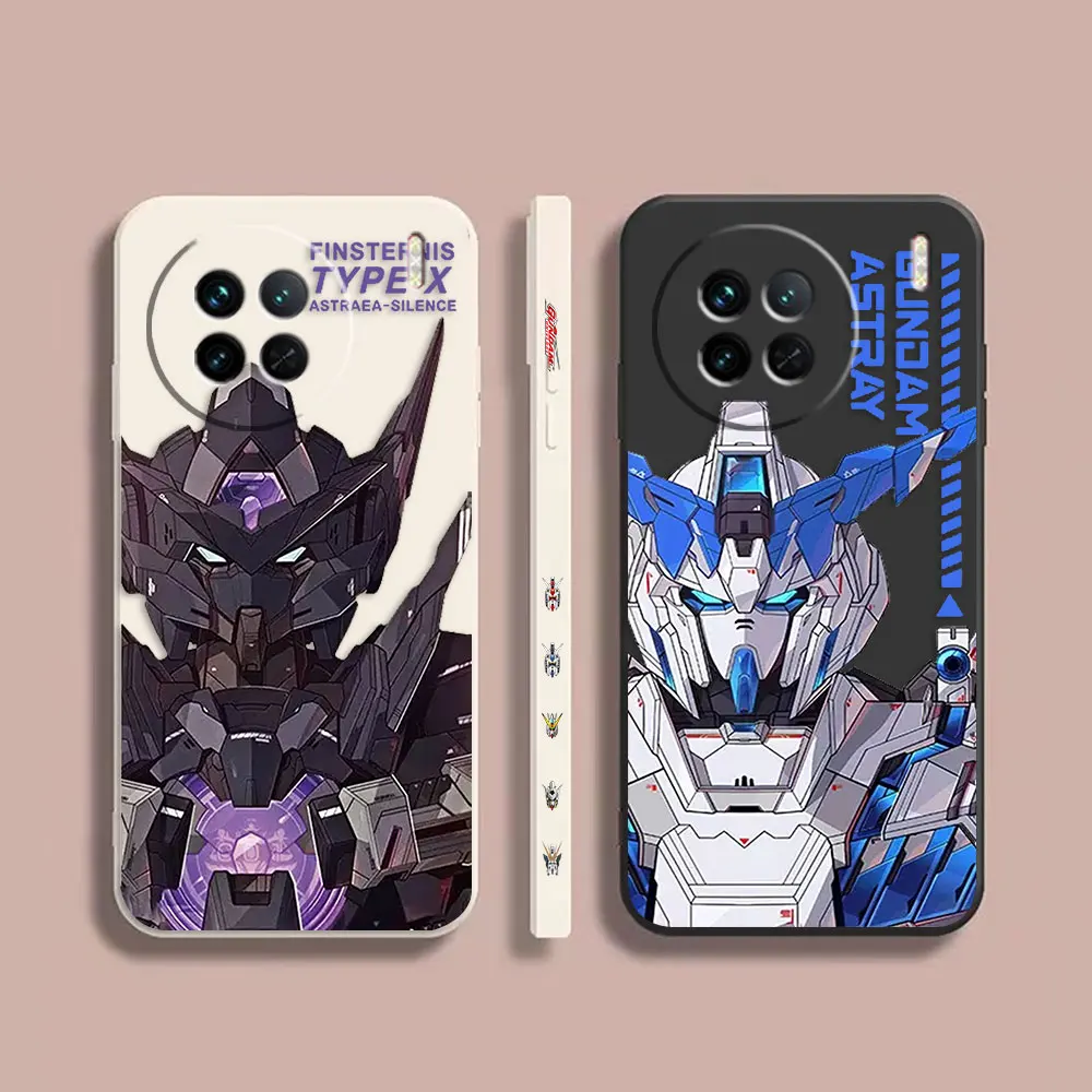 

Case For VIVO X21I X21S X23 X27 X30 X50 X60 X70 PRO PLUS Colour Simple Liquid Silicone Case Japan Anime Cool G-Gundam